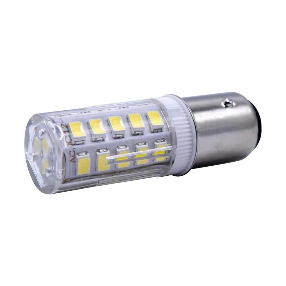 HQRP BAY15d 33LED SMD2835 Bombilla LED blanca fría