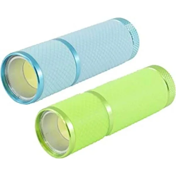 LitezAll Linterna LED para niños 2 unidades luz verde y_1