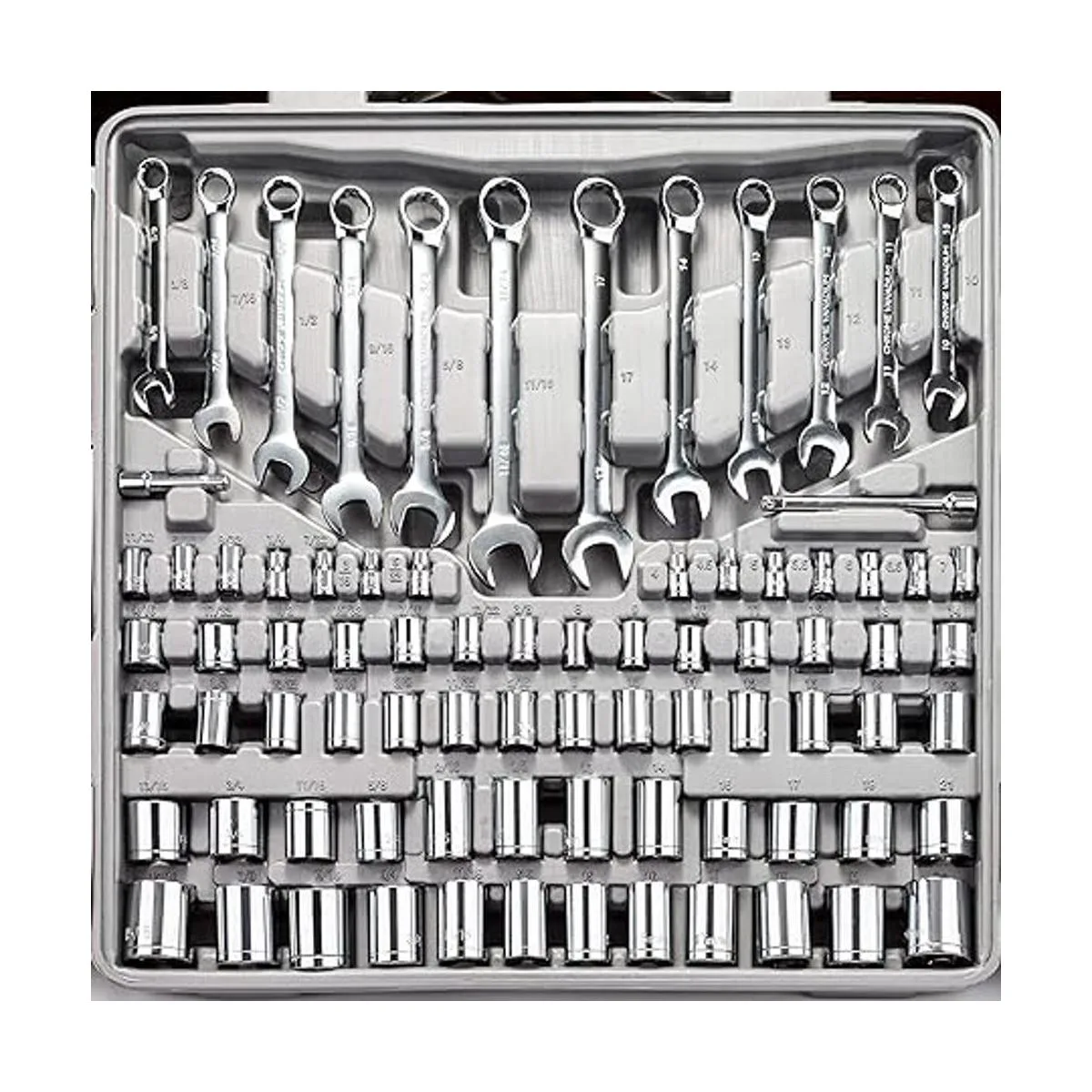 CARTMAN Juego de herramientas 205 piezas color rojo_5