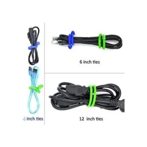 6 bridas de silicona original de 12 pulgadas bridas de