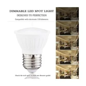 Bombilla LED PAR16 intensidad regulable 7 W 65 W base