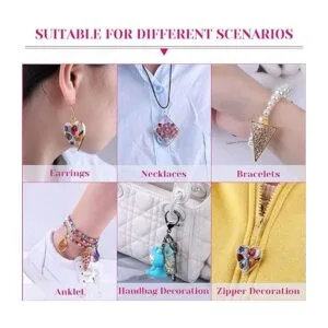 Shynek Biseles abiertos para resina 60 colgantes de