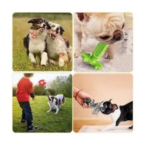 KIPRITII Juguetes masticables para perros Paquete de 18