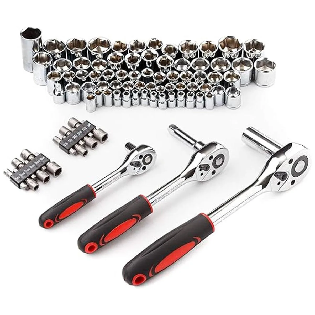 CARTMAN Juego de herramientas 205 piezas color rojo_6