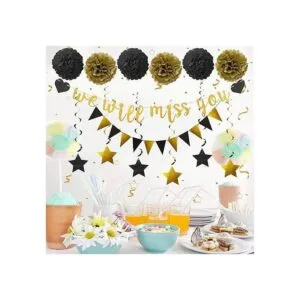 Kit de suministros de decoración de fiesta de despedida