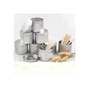 Latas para velas de 8oz recipientes para fabricación de