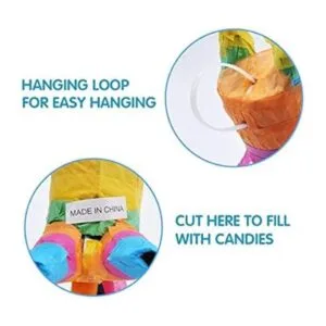 3 piezas de mini piñatas de burro de 7.5 x 5.5 pulgadas_3