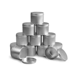 Latas para velas de 8oz recipientes para fabricación de