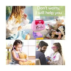 GINMIC Kit de juego médico para niños juego de doctor de