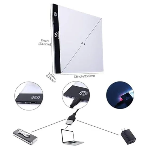 PP OPOUNT Kit de 170 almohadillas de luz LED de pintura de_3