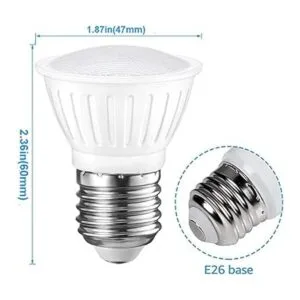 Bombilla LED PAR16 intensidad regulable 7 W 65 W base