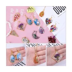 Shynek Biseles abiertos para resina 60 colgantes de