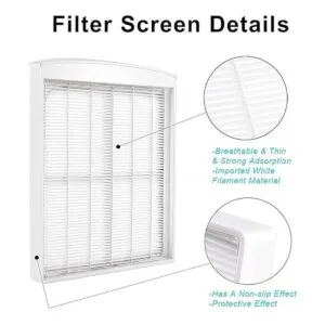 Makartt Filtro colector de polvo de uñas 2 filtros_4