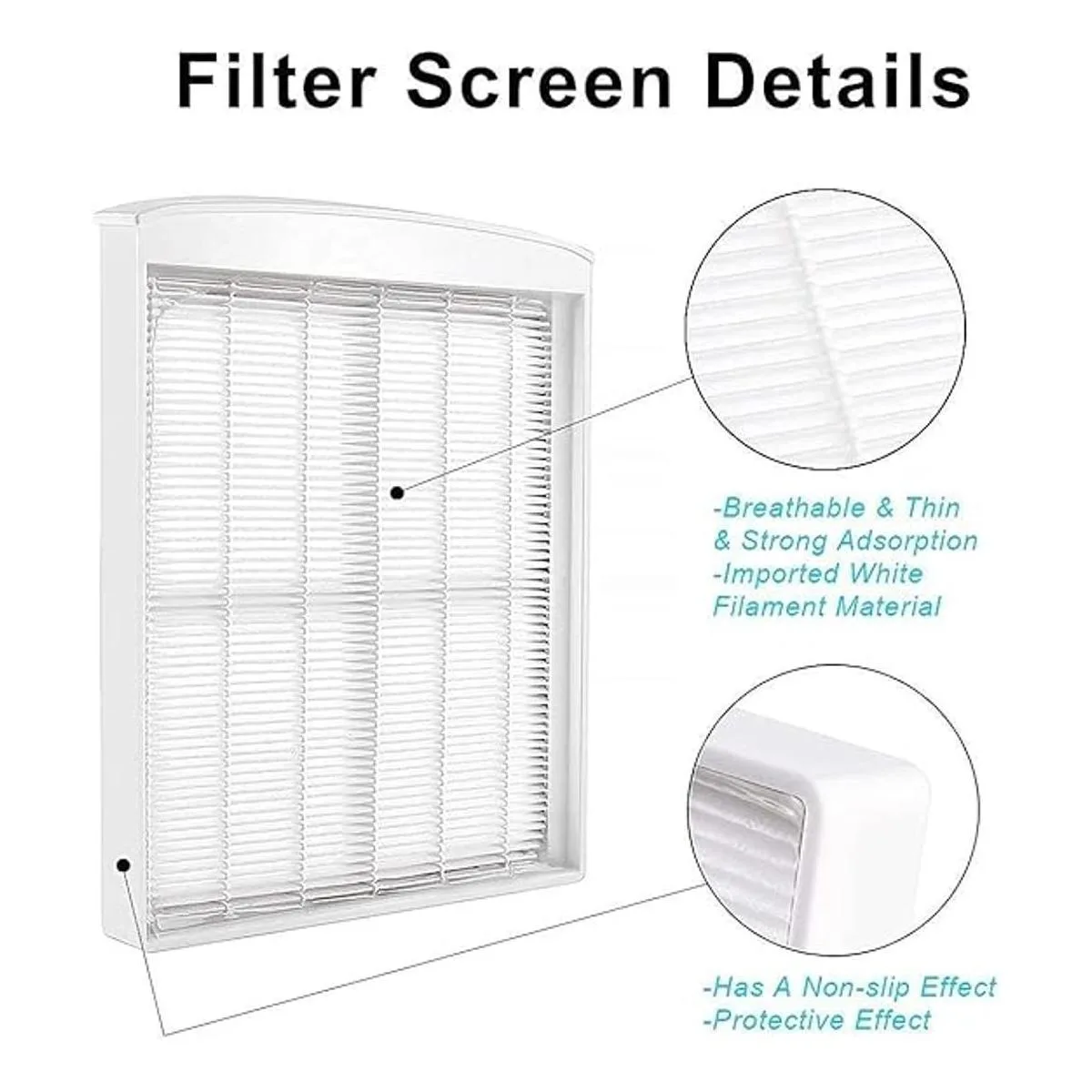Makartt Filtro colector de polvo de uñas 2 filtros_4