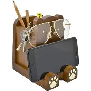 Im Soporte de madera maciza multiusos para lentes_2