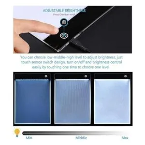 PP OPOUNT Kit de 170 almohadillas de luz LED de pintura de_2