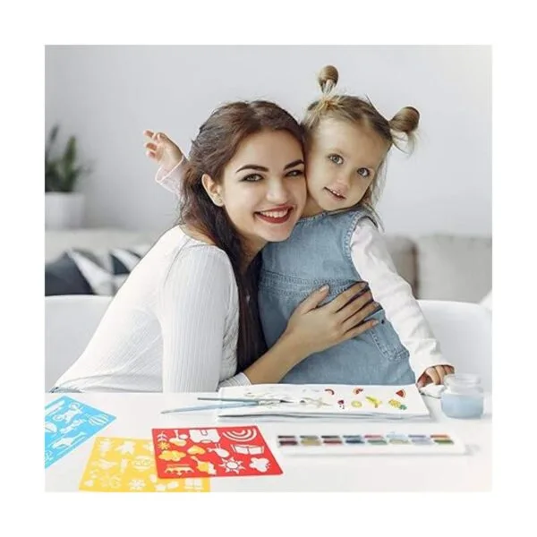 DIYASY Juego de 20 plantillas de dibujo para niños gran