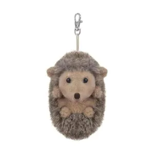 Dilly dudu Llavero de peluche de erizo de 4 pulgadas_2