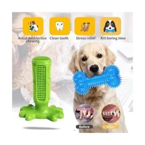 KIPRITII Juguetes masticables para perros Paquete de 18