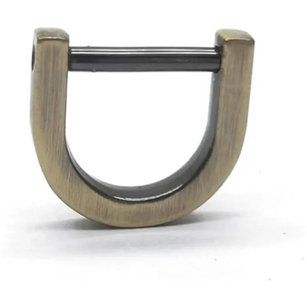Anillo en forma de U con grillete de tornillo de cierre._2