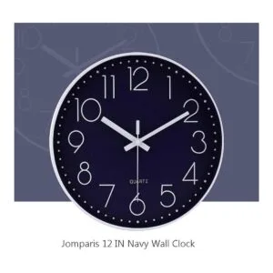 Reloj de pared de cuarzo redondo de 12 pulgadas_2