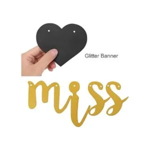 Kit de suministros de decoración de fiesta de despedida