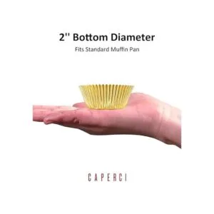 Caperci Forros estándar para magdalenas de papel de