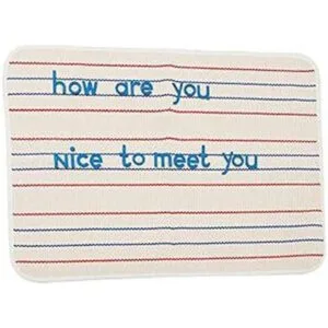 Alfombras de trabajo Montessori de algodón Montessori para