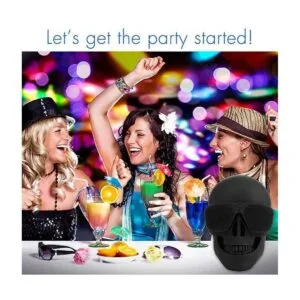 DORNLAT Altavoz Bluetooth de calavera altavoz_3