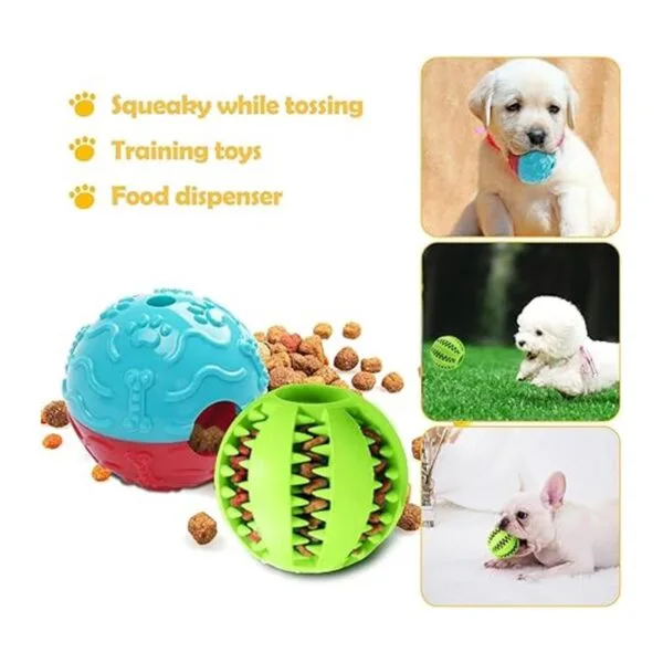 KIPRITII Juguetes masticables para perros Paquete de 18