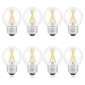 AIELIT Bombilla LED Edison de 2 W equivalente a 25 vatios