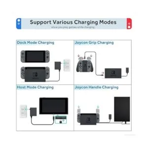 Adaptador de CA de 15 V 2.6 A de repuesto para interruptor_6