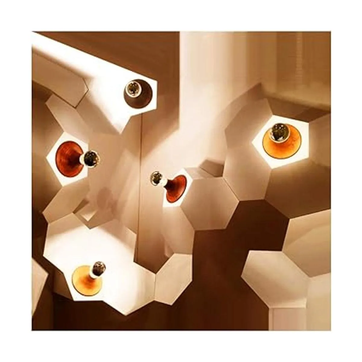 MD Lighting Bombilla E26 de 8 W semitransparente G25