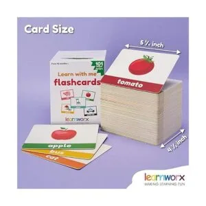 Learnworx Tarjetas didácticas para niños pequeños 101_3