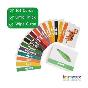 Learnworx Tarjetas didácticas para niños pequeños 101_2