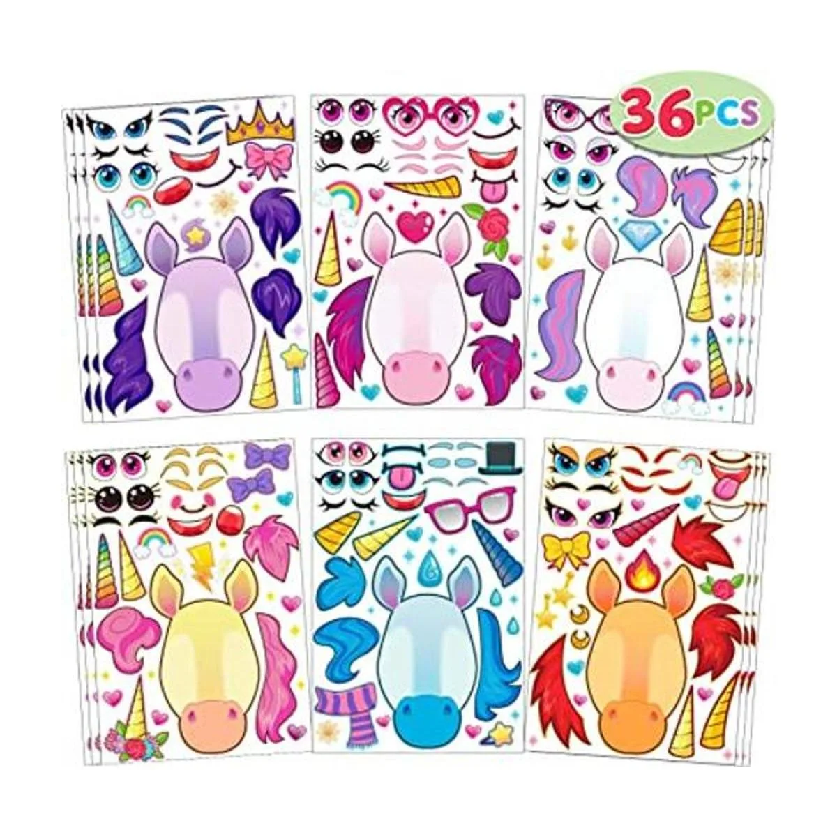 JOYIN 36 hojas de calcomanías para hacer tu propio_1