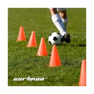 CARTMAN 9 Inch 12 Pack Plastic Training Cones Traffic