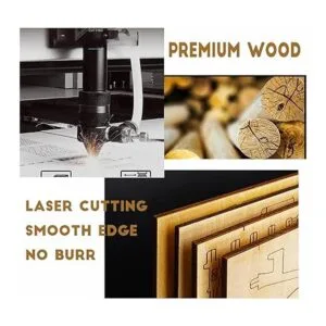 Rompecabezas de madera 3D modelo de edificios de templos_4