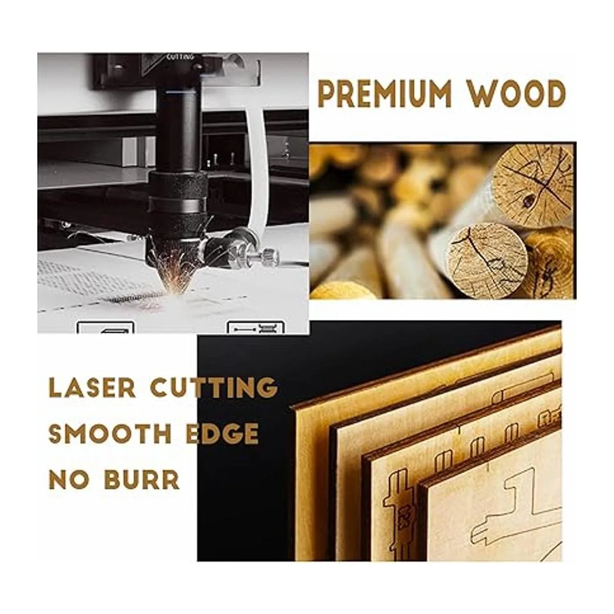 Rompecabezas de madera 3D modelo de edificios de templos_4