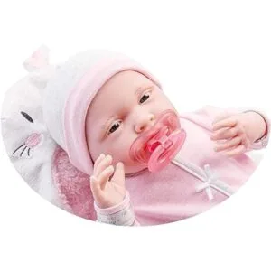 JC Toys La Newborn Nursery Muñeca recién nacida suave_2