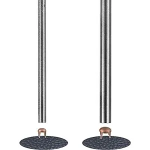 Juego de 2700 piezas de cuentas redondas de colores