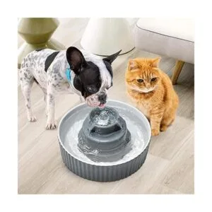 NautyPaws Ceramic Cat Water Fountain_6