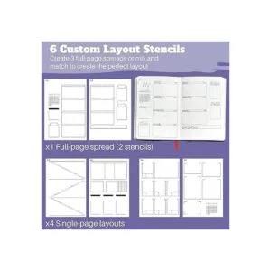 Sunny Streak Plantillas de diario Speedy Spreads diseños_2