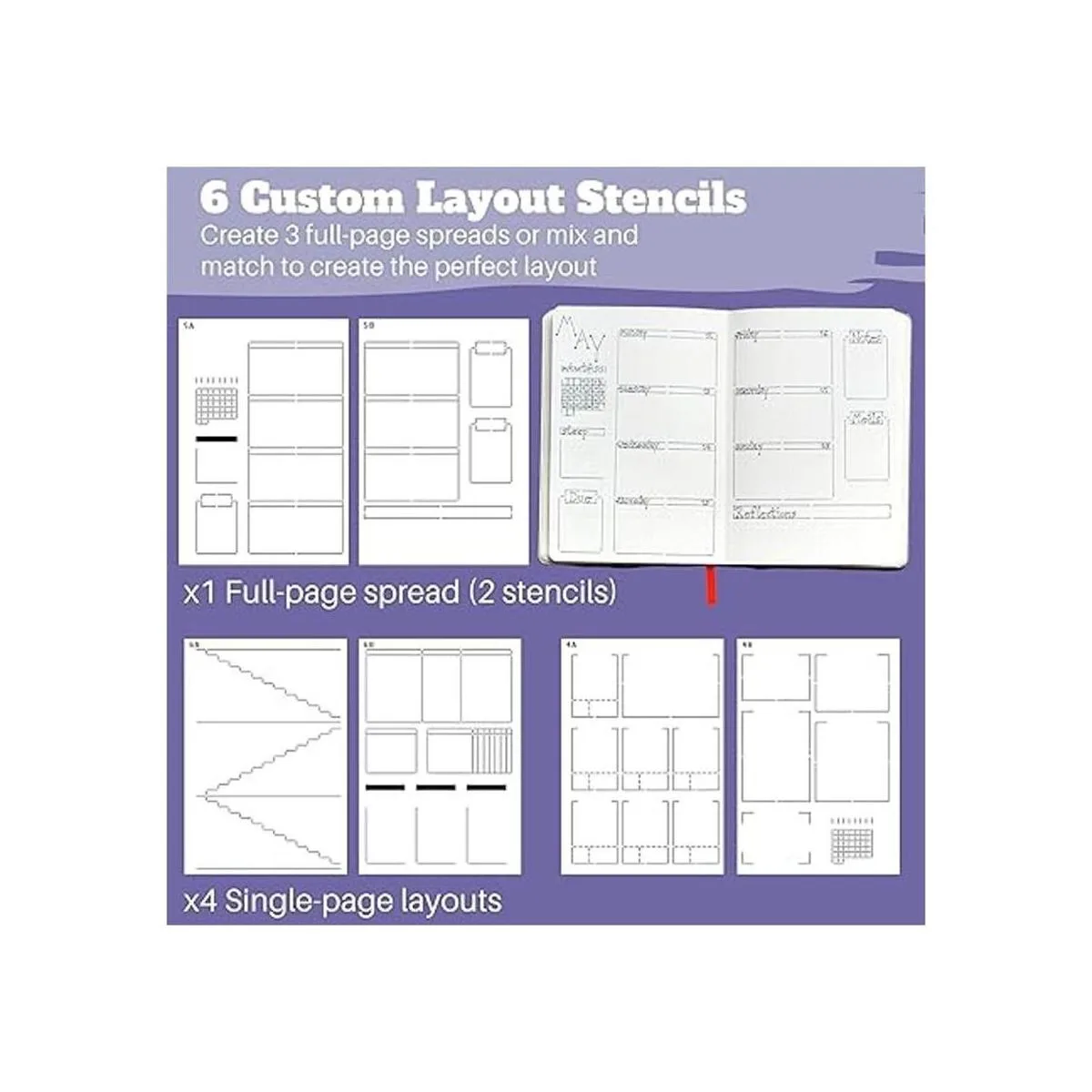 Sunny Streak Plantillas de diario Speedy Spreads diseños_2