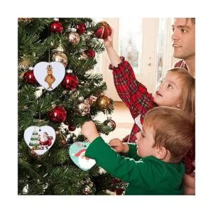 Adornos de cerámica para decoración de árbol de Navidad