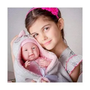 JC Toys La Newborn Nursery Muñeca recién nacida suave_3