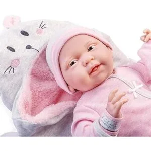 JC Toys La Newborn Nursery Muñeca recién nacida suave_6