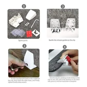 MYOYAY Divisor de privacidad para escritorio 40 x 12_5