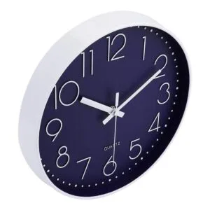 Reloj de pared de cuarzo redondo de 12 pulgadas_4