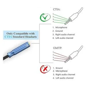 MillSO Divisor de auriculares de 0.138 in 4 polos cable_6